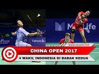Kalahkan Jagoan Tuan Rumah, Jonatan Christie Lolos ke Babak Kedua China Open 2017