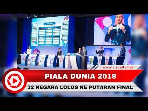 32 Negara Lolos Piala Dunia 2018, Spanyol dan Inggris Terancam Masuk Grup Neraka