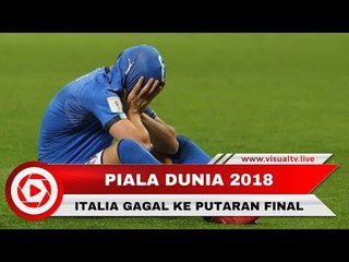 Kegagalan Pertama Italia Lolos ke Piala Dunia Sejak 1958