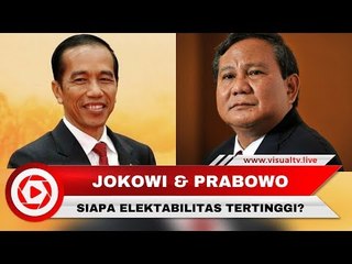 Membandingkan Elektabilitas Jokowi dan Prabowo dalam Dua Survei yang Berbeda