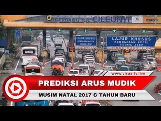 Prediksi Puncak Arus Mudik Musim Natal dan Tahun Baru 2018