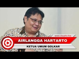 Gantikan Setya Novanto, Airlangga Hartarto Terpilih Jadi Ketum Golkar