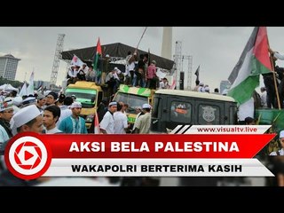 Aksi Bela Palestina 1712, Wakapolri Sampaikan Terima Kasih Atas Aksi Damai