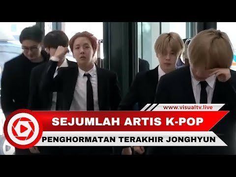 Penghormatan Terakhir untuk Jonghyun SHINee