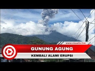 Gunung Agung Kembali Keluarkan Aktivitas Vulkanik