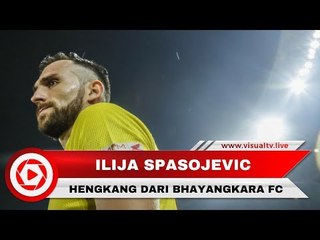 Ilija Spasojevic Resmi Hengkang dari Bhayangkara FC