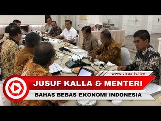 Sarapan Jusuf Kalla bersama Menteri Membahas Perekonomian Nasional