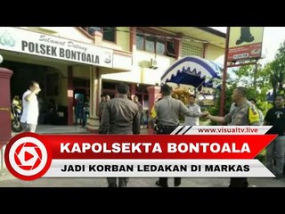 Kapolsek Jadi Korban Ledakan Mapolres Bontoala, Polisi Temukan Baut Hingga Pipa Besi