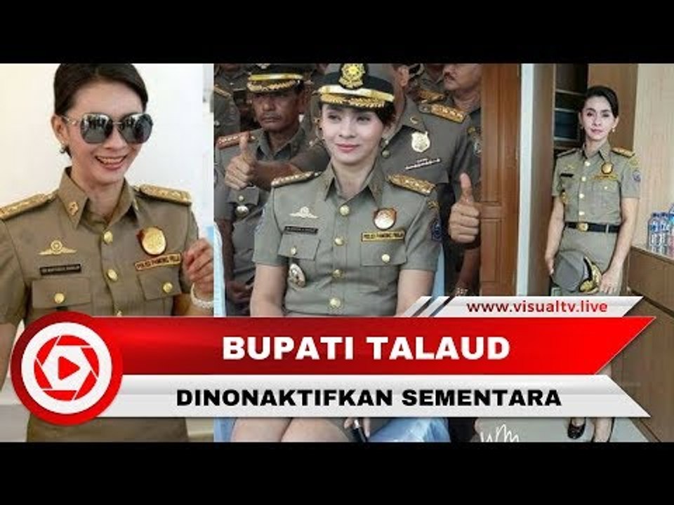 Sri Wahyuni, Bupati Cantik Talaud Dinonaktifkan karena ke Amerika Serikat Tanpa Izin