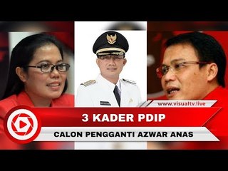 3 Kader PDIP Bersaing Dapatkan Kursi Panas Pengganti Azwar Anas