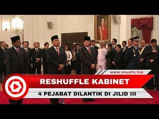 Idrus Marham Gantikan Khofifah, Reshuffle Kabinet Jilid III Dilantik Jokowi