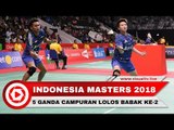 5 Ganda Campuran Indonesia Lolos ke Babak Kedua Indonesia Master 2018