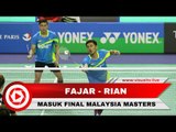 Fajar/Rian, Ganda Putra Indonesia Masuk Final Malaysia Masters
