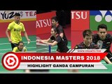 Owi/Butet Menang Mudah atas Wakil Taiwan, Highlight Ganda Campuran Indonesia Masters 2018