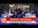 Yamaha Launching Motor YZR-M1 untuk MotoGP, Bendera Indonesia Terpampang