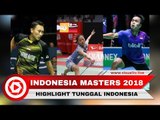 Anthony dan Sony ke Babak Perempat Final Indonesia Masters 2018