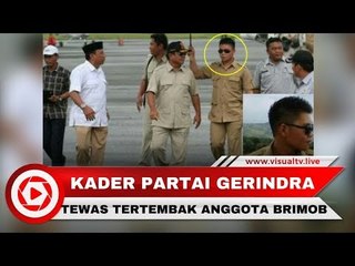 Fernando Wowor, Pengawal Pribadi Prabowo Tewas Tertembak Anggota Brimob