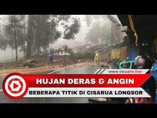 Longsor di Puncak, Bogor, Arus Lalu Lintas Lumpuh