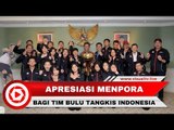 Bonus Rp 5 Miliar untuk Tim Bulu Tangkis Indonesia