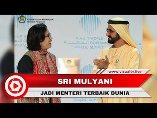 Sri Mulyani Raih Penghargaan Menteri Terbaik Dunia di World Government Summit