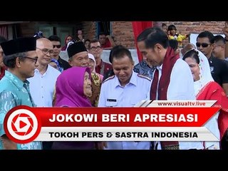 Apresiasi untuk Tokoh Pers Djamaluddin Adinegoro, Jokowi Berikan Sertifikat Tanah