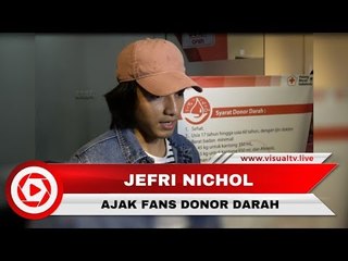 Jefri Nichol Donor Darah, Buktikan Generasi Muda yang Sehat