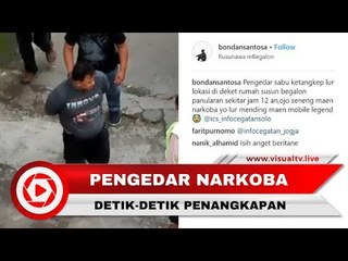 Lucu! Pengedar Sabu yang Melarikan Diri Dikepung Warga