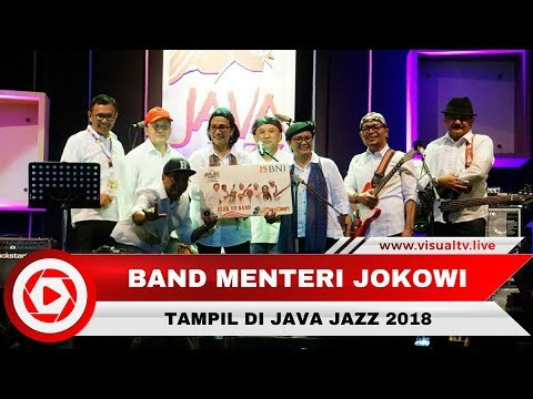Elek Yo Band, Band Menteri Kabinet Jokowi Tampil di Java Jazz Festival