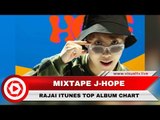 Hope World, Album Mixtape J-Hope Rajai Chart iTunes