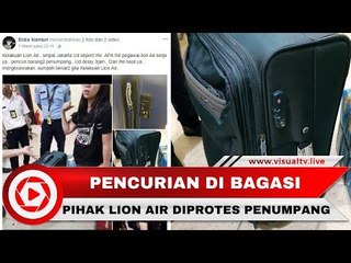 Penumpang Lion Air Marah karena Koper Rusak dan Barang Hilang di Bagasi Pesawat