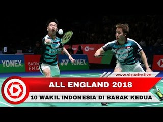 10 Wakil Indonesia Lolos ke Babak Kedua All England Open 2018