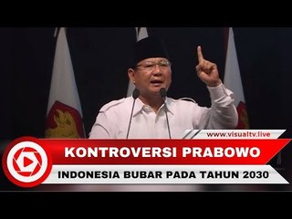 Pidato Prabowo Ramal Indonesia Bubar 2030 Ternyata Bersumber dari Buku Ini