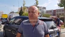 Report Tv - Përplasje para gjykatës në Vlorë mes 10 personave për guroren, 2 të lënduar