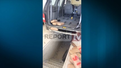 Report Tv - Sarandë, sekuestrohen 60.8 kilogramë kanabis