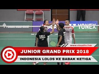 9 Pasangan Ganda Campuran U 19 Indonesia Melaju ke Babak Ketiga Pembangunan Jaya Raya
