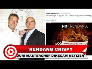 Gara-gara Rendang Crispy Masterchef UK, Netizen Malaysia, Indonesia, dan Singapura Bersatu