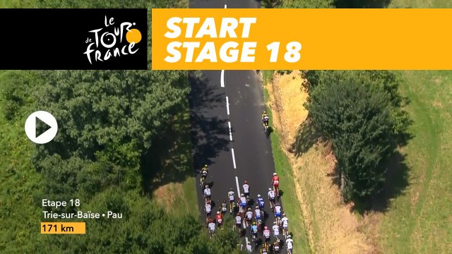 Départ réel / Start - Étape 18 / Stage 18 - Tour de France 2018