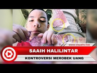 Saaih Halilintar Mengaku Sobek Uang Mainan, Netizen Temukan Kejanggalan