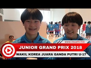Wakil Korea Juara Ganda Putri U-17 Turnamen PB Jaya Raya Junior GP 2018