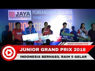 Indonesia Peroleh 5 Gelar Pada Turnamen Pb Jaya Raya Junior GP