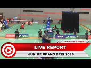 Live Report Pertandingan Semifinal Tunggal Putra U19 Pembangunan Jaya Raya Junior Grand Prix 2018