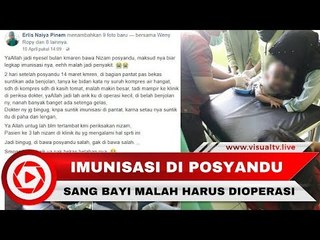 Muncul Benjolan Setelah Imunisasi, Balita di Riau Harus Dioperasi