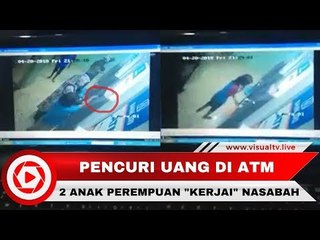 Dua Anak Jalanan Curi Uang Nasabah di ATM Makassar
