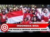 Tim Garuda Pekerja Migran Indonesia Juara di Hong Kong