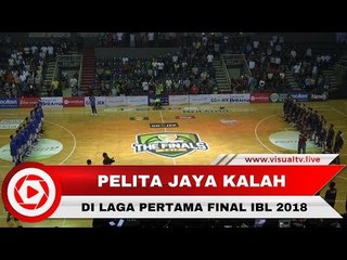 Satria Muda Pertamina Kalahkan Pelita Jaya pada Laga Pertama Final IBL 2018