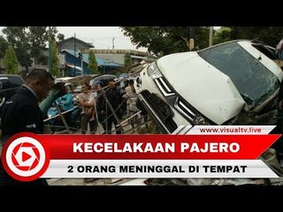 Tabrakan Maut Pajero Hantam Rumah di Medan, Dua Penumpang Tewas