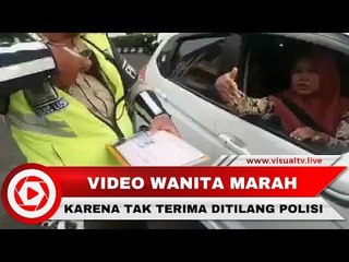 Ditilang karena Modifikasi Pelat Mobil, Ibu Ini Marah kepada Polisi