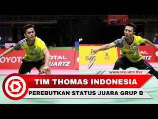 Tim Thomas Indonesia dan Korea Akan Bersaing untuk Perebutkan Status Juara Grup B