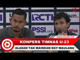Luis Milla Ungkap Alasan Tidak Memainkan Egy Maulana Vikri di PSSI Anniversary Cup 2018