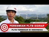 Presiden Joko Widodo Resmikan PLTB Sidrap, PLTB Terbesar di Indonesia